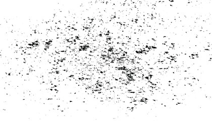 Abstract vector noise. Small particles of debris and dust. Distressed uneven background. Grunge texture overlay with fine grains isolated on white background. Vector illustration. EPS10.