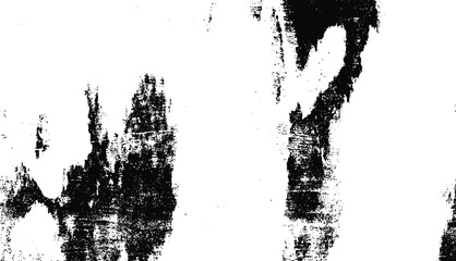 Rough black and white texture vector. Distressed overlay texture. Grunge background. Abstract textured effect. Vector Illustration. Black isolated on white background. EPS10