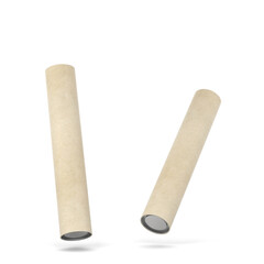 Blank tube packaging mockup