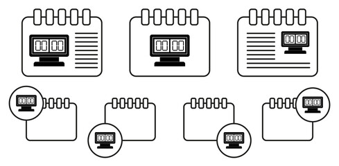 scoring board icon. Sports Accessory icon. Sport element icon. Premium quality graphic design. Signs, outline symbols collection icon for websites, web design, mobile app on white background