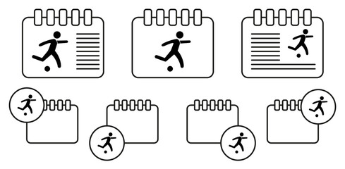 Fototapeta premium Soccer player with ball icon. Silhouette of an athlete icon. Sportsman element icon. Premium quality graphic design. Signs, outline symbols collection icon for websites, web design on white background