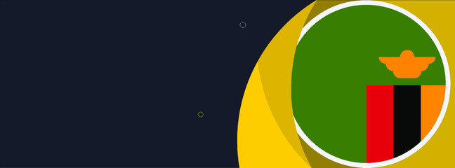 Zambia web banner or social media cover