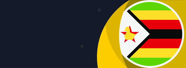 Zimbabwe web banner or social media cover