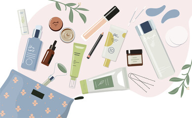 Different Skin Care Products Pack