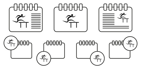 volleyball icon. Elements of sportsman icon. Premium quality graphic design icon. Signs and symbols collection icon for websites, web design, mobile app on white background