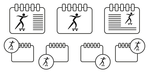 gymnast with ribbon icon. Elements of sportsman icon. Premium quality graphic design icon. Signs and symbols collection icon for websites, web design, mobile app on white background