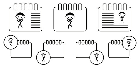 Running with barriers icon. Elements of sportsman icon. Premium quality graphic design icon. Signs and symbols collection icon for websites, web design, mobile app on white background