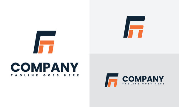 Letter FN Logo, Letter NF Logo, Monogram and Initial letter FN, NF logo vector, minimalist fn logo design