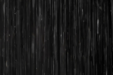 Rain on black. Abstract background.