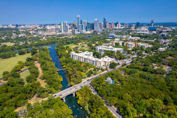 Flying my drone in Austin Texas, 