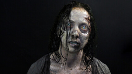 Looking Female Zombie 
