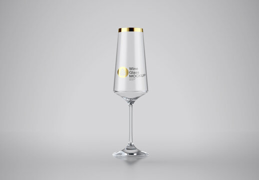Wine Glass Mockup