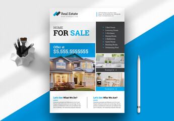 Real Estate Flyer Layout