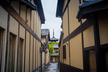 京の裏路地