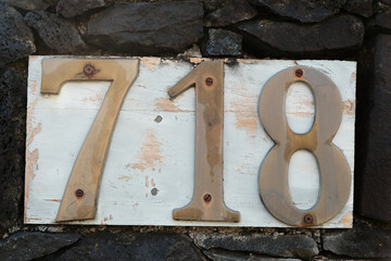 Street address 718