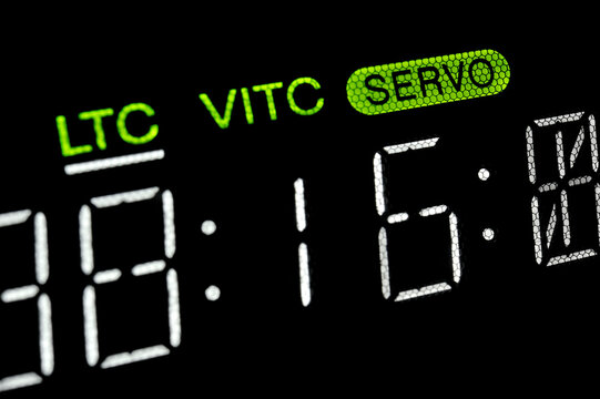 Macro shot-display of the broadcast video player