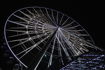 Observation wheel of Puebla, also known as La Estrella de Puebla, Mexico
