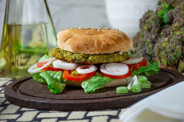 Comida saludable vegetariana, Dieta saludable vegana con verduras frescas, receta sana de comida comida.