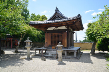 Naklejka premium 新薬師寺 地蔵堂 奈良市