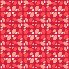 Rounded abstract seamless pattern - accent for any surfaces.