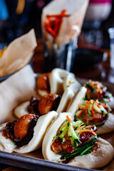Steamed Buns for Lunch in Los Angeles 