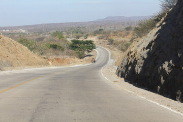 road in the mountains