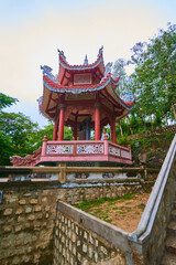 Naklejka premium Nha Trang, Vietnam- 07 December 2014: Long Son Pagoda or Chua Long Son is a Buddhist temple in the city of Nha Trang