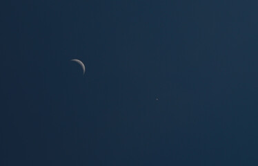 moon in the night