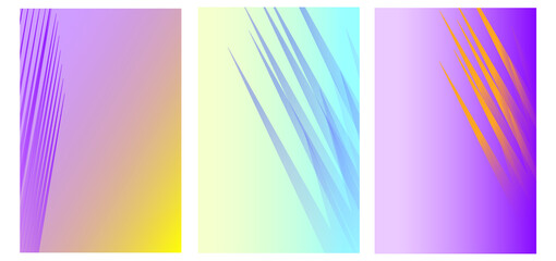 Set of Backgrounds