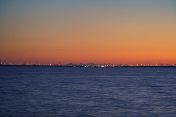 Florida Tampa bay sunset landscape	