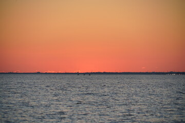 Florida Tampa bay sun set landscape	