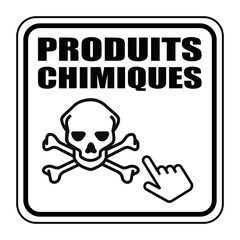 Logo produits chimiques.