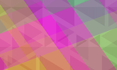 colorful plaid background with triangular shadow