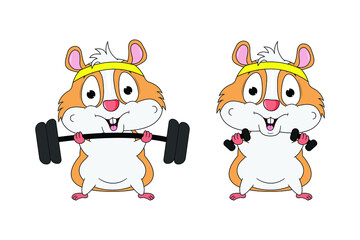 Fototapeta premium cute animal cartoon illustration