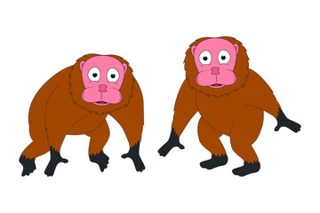 cute animal cartoon illustration