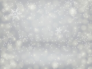 Happy Holidays and a Prosperous New Year! Vector background in EPS10 format with realistic bokeh and gold glitter