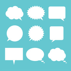 シンプルふきだしセット