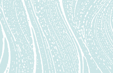 Grunge texture. Distress blue rough trace. Cute ba