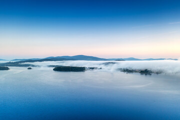 Lipno lake, South Bohemia, Czech republic
