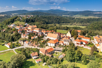 Fototapeta na wymiar Zlata Koruna monastery, South Bohemia, Czech republic