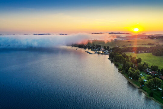 Lipno lake, South Bohemia, Czech republic