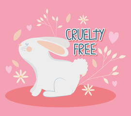 cruelty free illustration