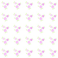 ミニバラの背景素材　ピンク系