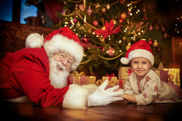 happy time with santa