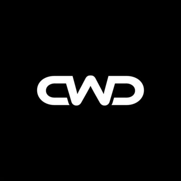 DWD Letter Initial Logo Design Template Vector Illustration