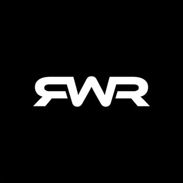 RWR Letter Initial Logo Design Template Vector Illustration