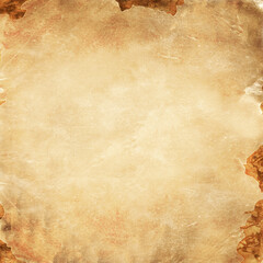 Vintage sandstone background with torn edges