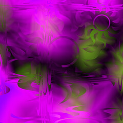 Fototapeta na wymiar Purple glowing abstract