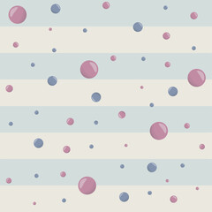 Baby toys seamless pattern with balls.
