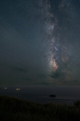 南伊豆奥石廊の秋の星空